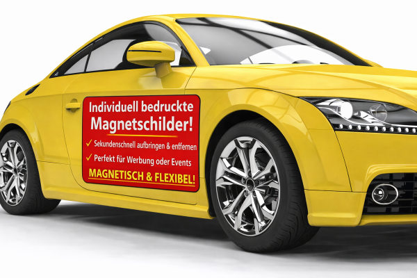 Magnetschilder inkl. Druck