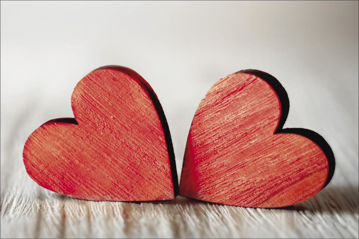 Grosse Herzen Hochwertig Gedruckter Bilder